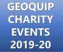 GEOQUIP CHARITY EVENTS 2019-2020